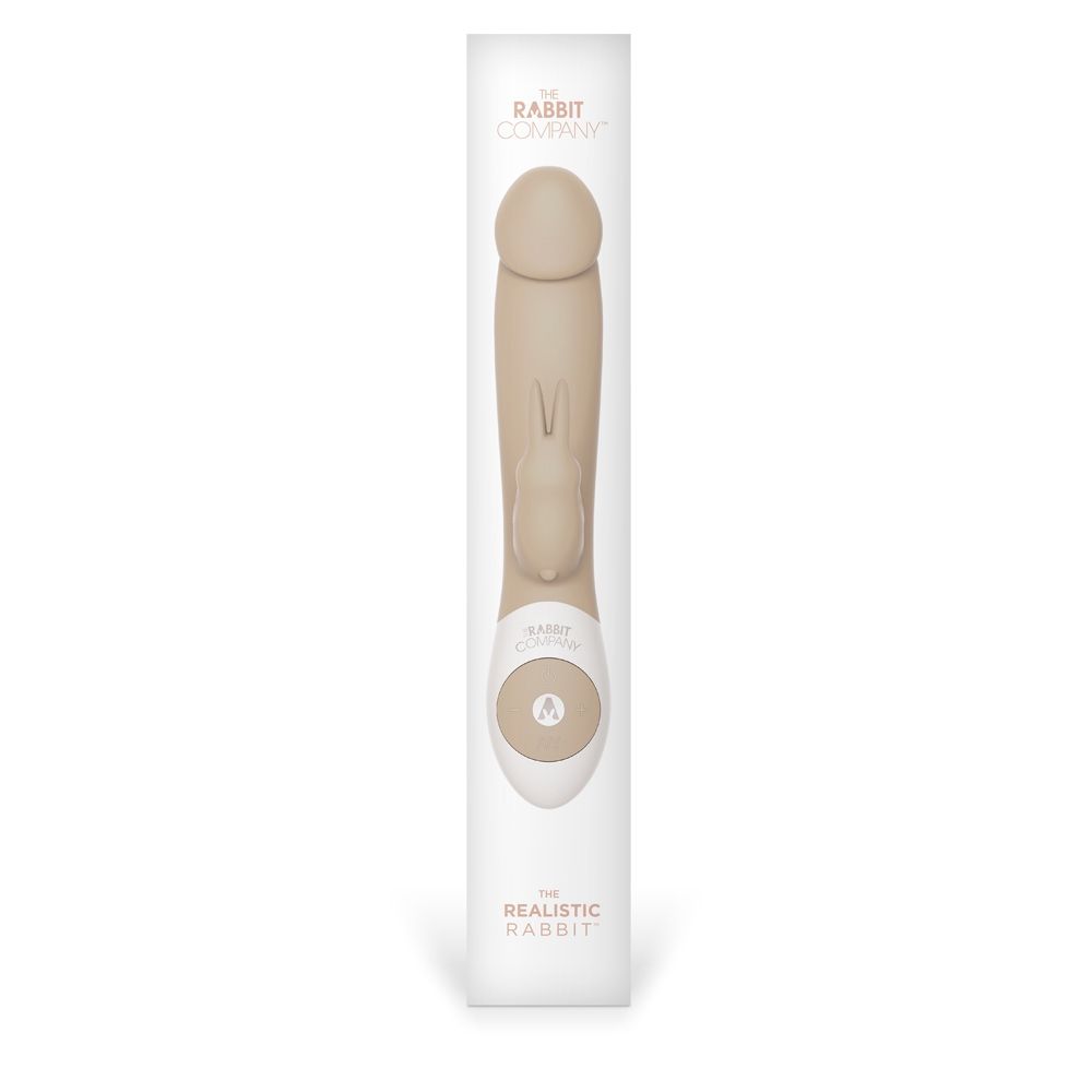 Rabbit Vibrator The Rabbit Company | Realistic Rabbit - Flesh    | Awaken My Sexuality