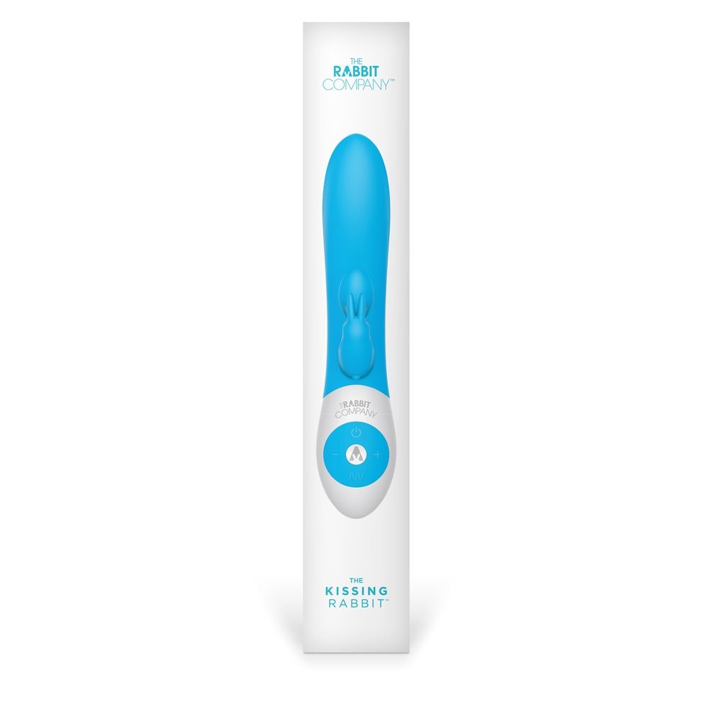 Rabbit Vibrator The Rabbit Company | Kissing Rabbit - Blue    | Awaken My Sexuality