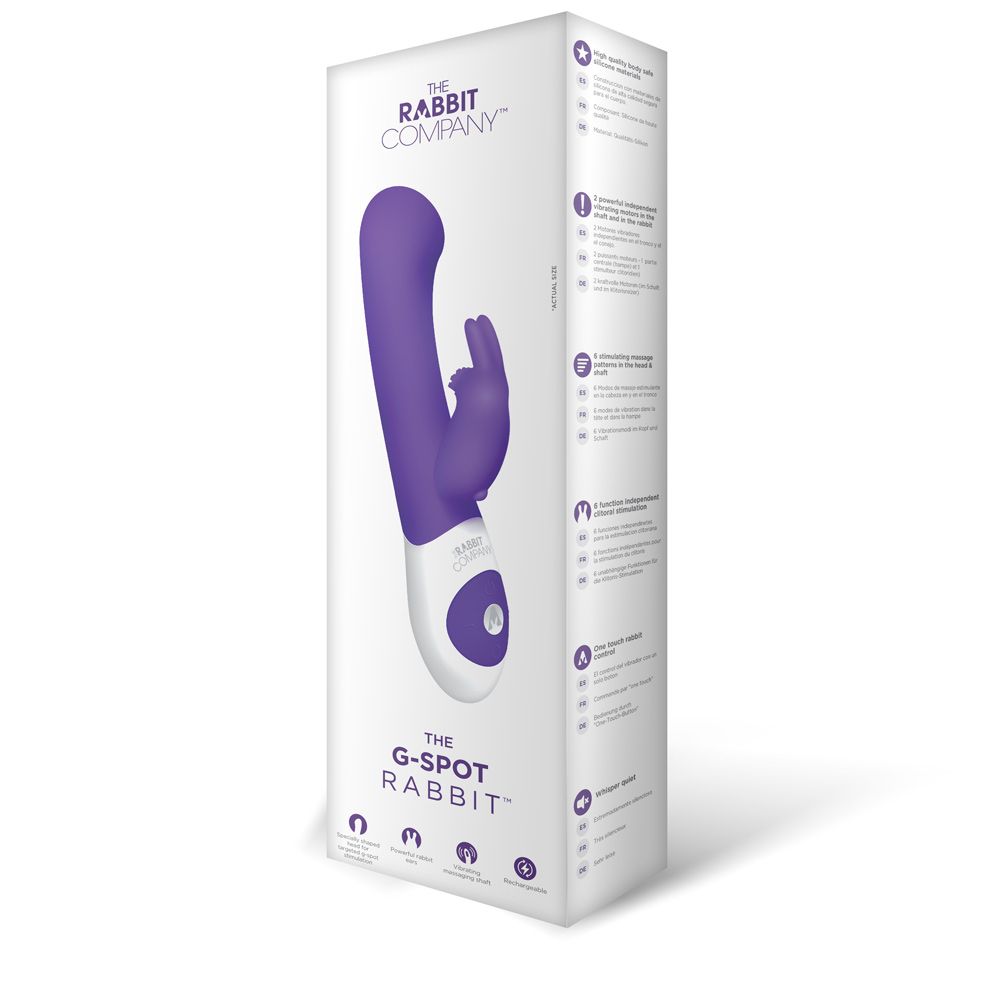 Rabbit Vibrator The Rabbit Company | The G-Spot Rabbit  - Purple    | Awaken My Sexuality