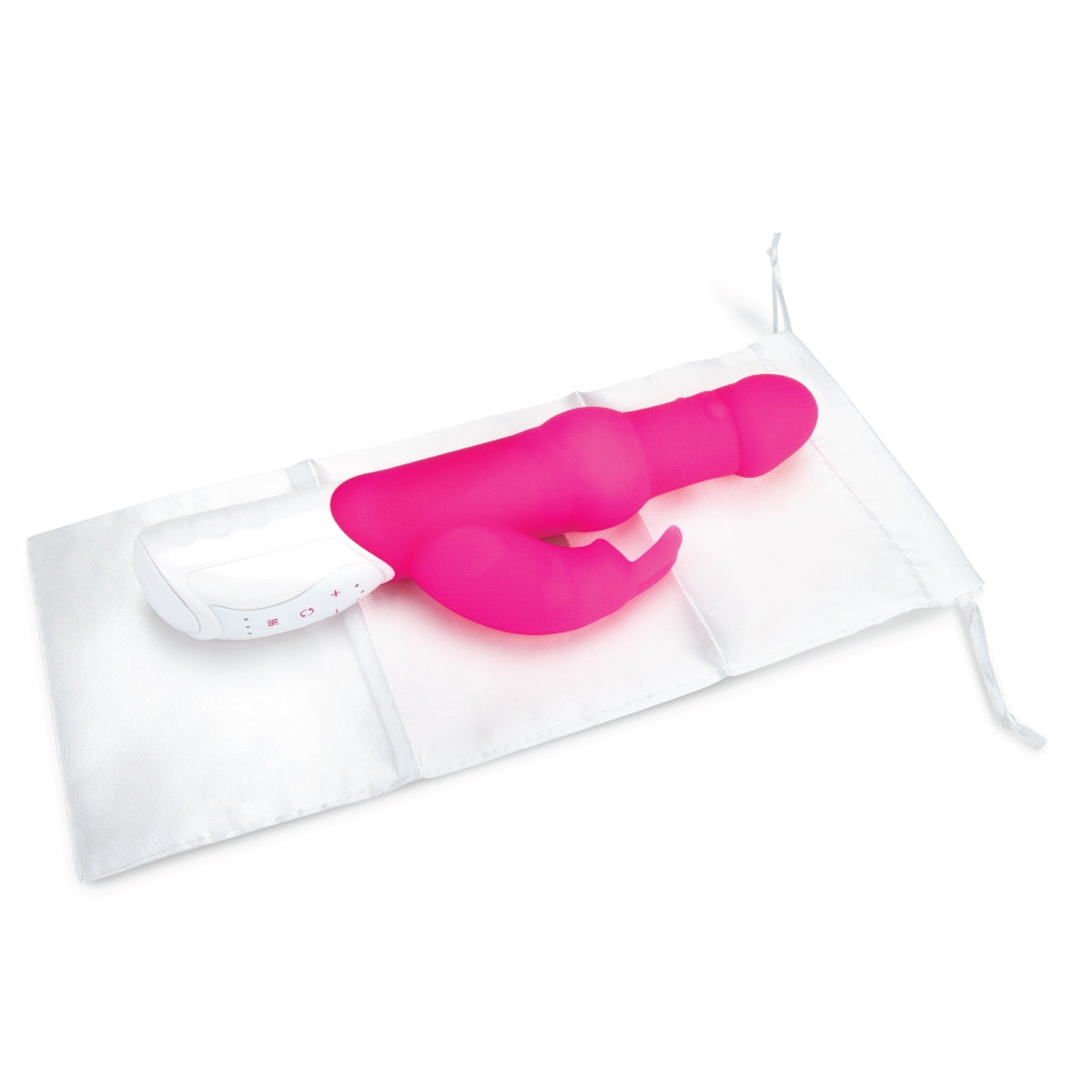 Rabbit Vibrator Rabbit Essentials RR Rechargeable Pleasure Pearls Rabbit  | Hot Pink    | Awaken My Sexuality