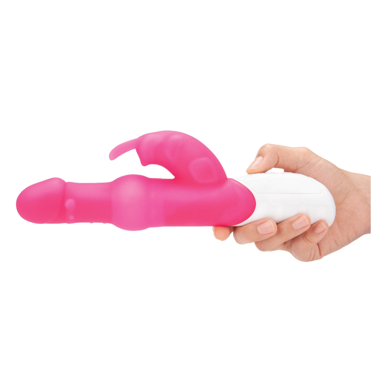 Rabbit Vibrator Rabbit Essentials RR Rechargeable Pleasure Pearls Rabbit  | Hot Pink    | Awaken My Sexuality