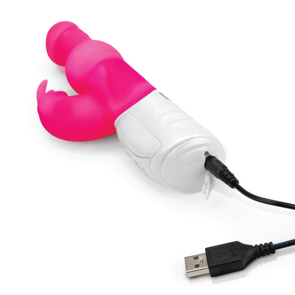 Rabbit Vibrator Rabbit Essentials RR Rechargeable Pleasure Pearls Rabbit  | Hot Pink    | Awaken My Sexuality