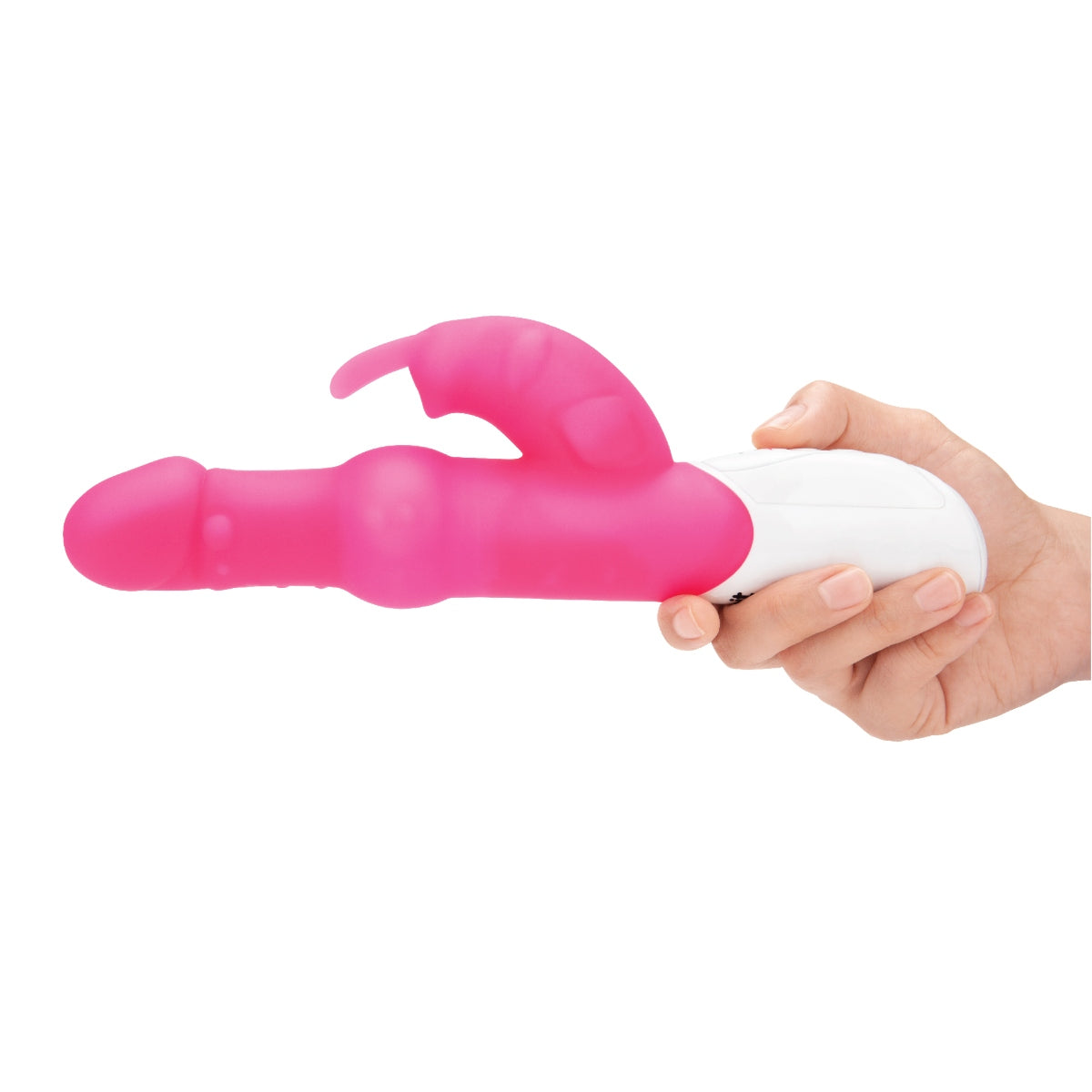 Rabbit Vibrator Rabbit Essentials RR Rechargeable Pleasure Beads Rabbit | Hot Pink    | Awaken My Sexuality