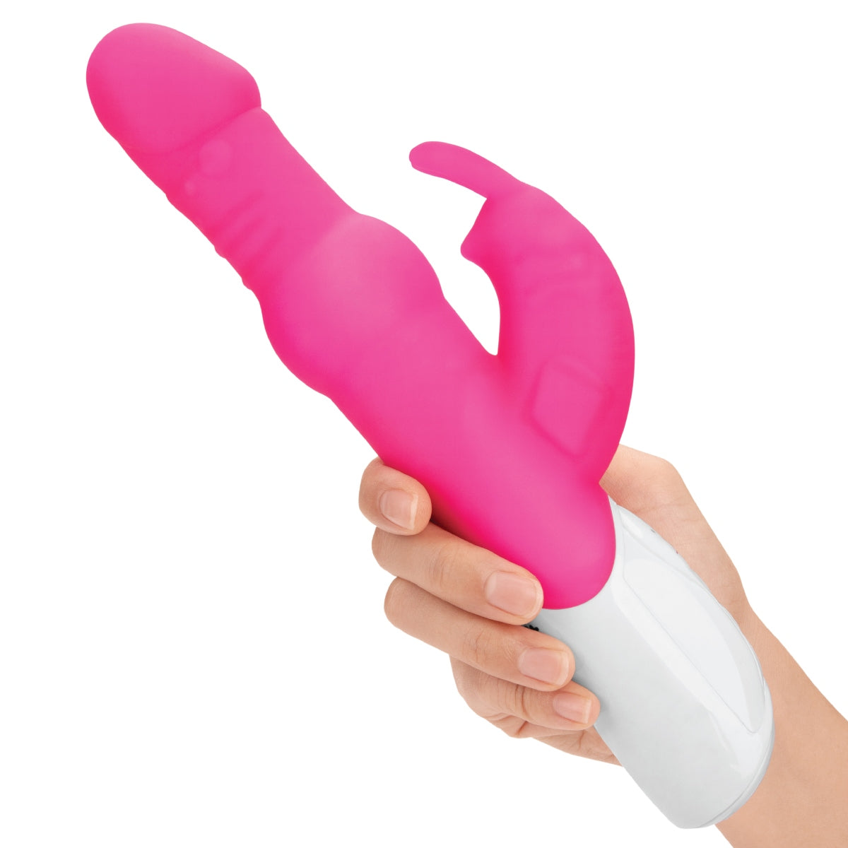 Rabbit Vibrator Rabbit Essentials RR Rechargeable Pleasure Beads Rabbit | Hot Pink    | Awaken My Sexuality