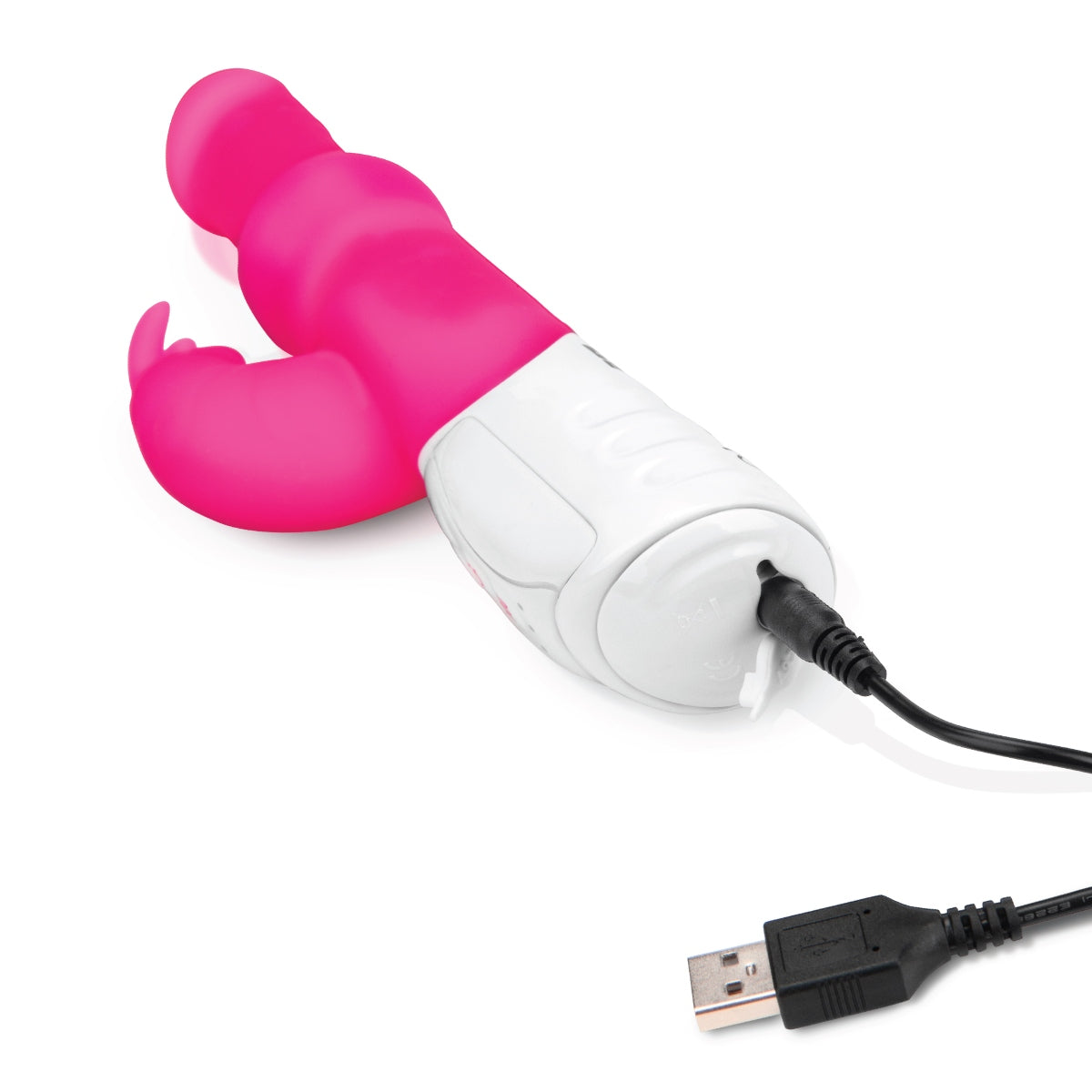 Rabbit Vibrator Rabbit Essentials RR Rechargeable Pleasure Beads Rabbit | Hot Pink    | Awaken My Sexuality