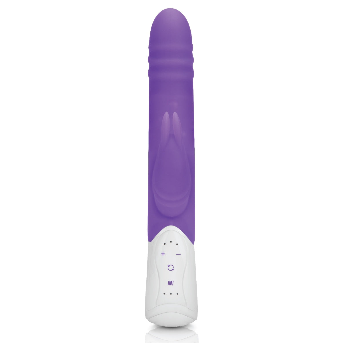 Rabbit Vibrator Rabbit Essentials RR Rechargeable Double Penetration Rabbit |Purple    | Awaken My Sexuality