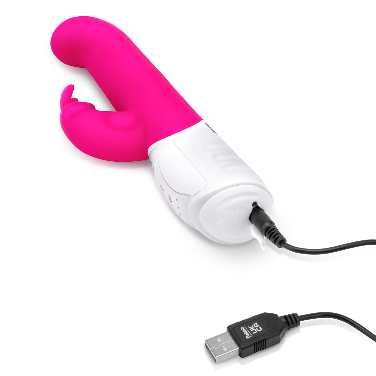 Rabbit Vibrator Rabbit Essentials RR Rechargeable Come Hither G Spot Rabbit Vibrator | Hot Pink    | Awaken My Sexuality