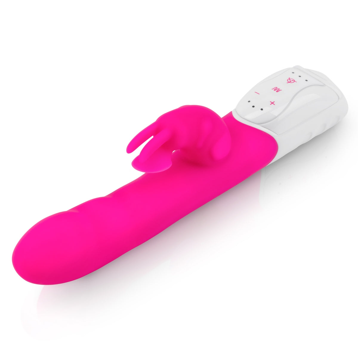 Rabbit Vibrator Rabbit Essentials RR Rechargeable Clitoral Suction Rabbit Vibrator | Hot Pink    | Awaken My Sexuality