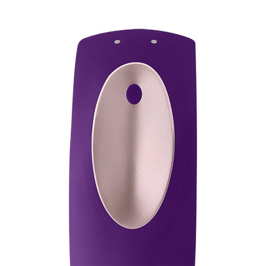 Couples Vibrator Satisfyer Double Plus Remote Control Vibrator | Purple    | Awaken My Sexuality