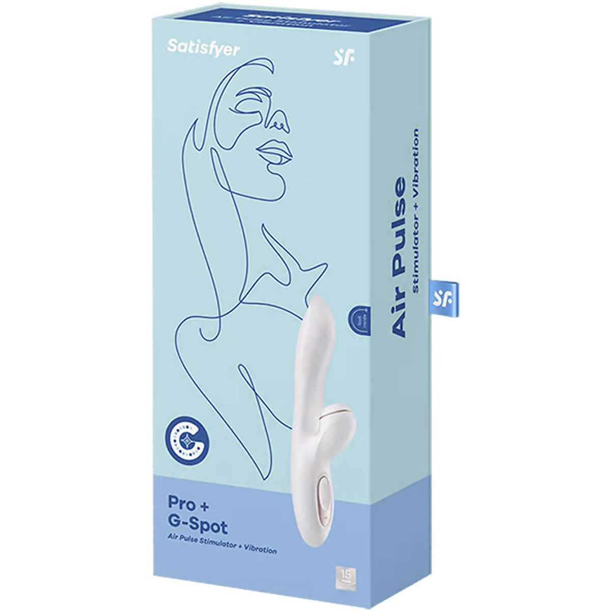 Vibrating G Spot Satisfyer | Pro G-Spot Rabbit - White    | Awaken My Sexuality