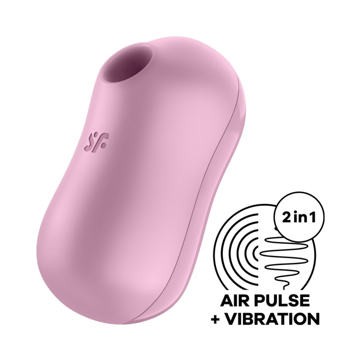 Satisfyer Cotton Candy Air Pulse Vibrator | Lilac