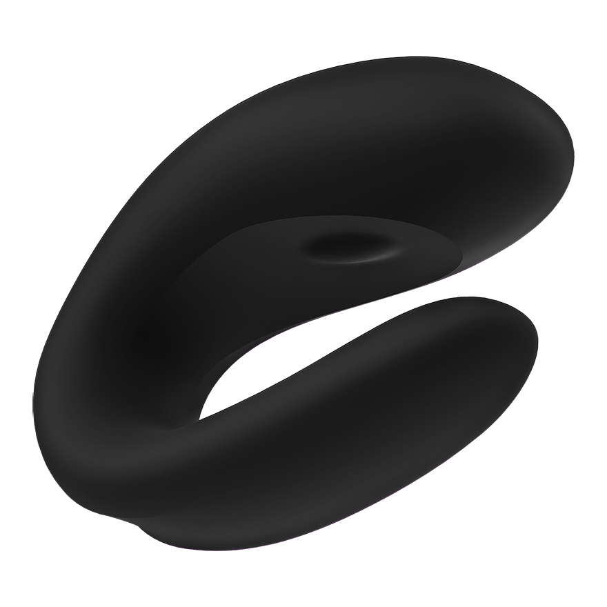 Couples Vibrator Satisfyer Double Joy Vibrator | Black    | Awaken My Sexuality