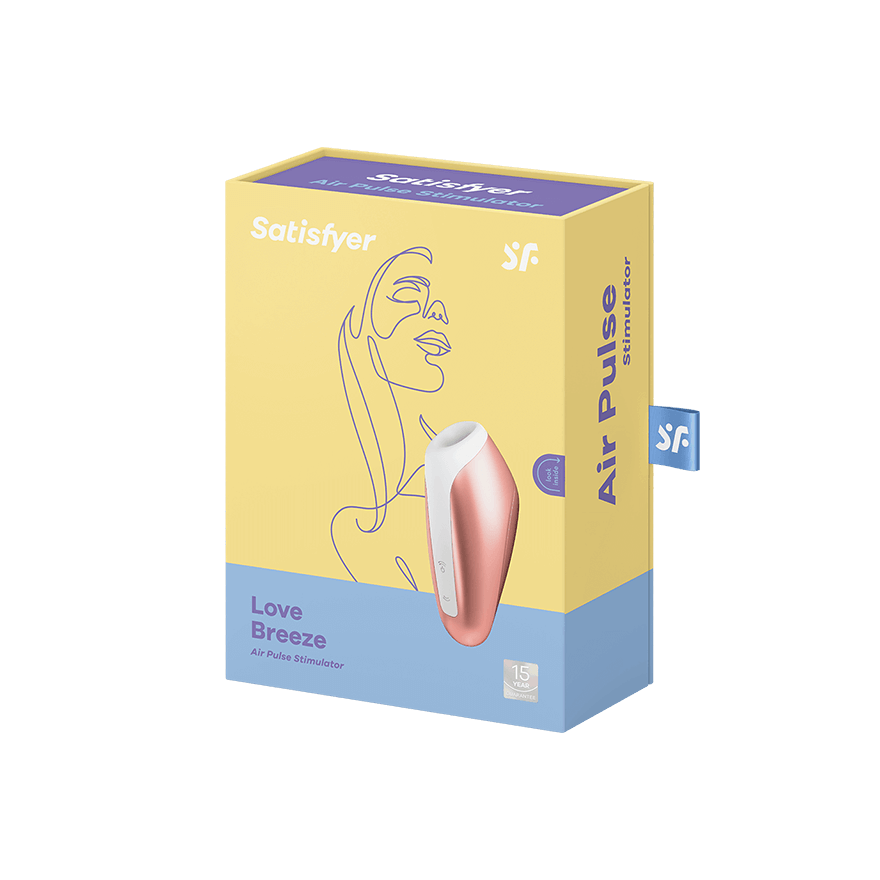 Clitoral Stimulation Satisfyer | Love Breeze Air-Pulse Clitoris Stimulator - Copper    | Awaken My Sexuality