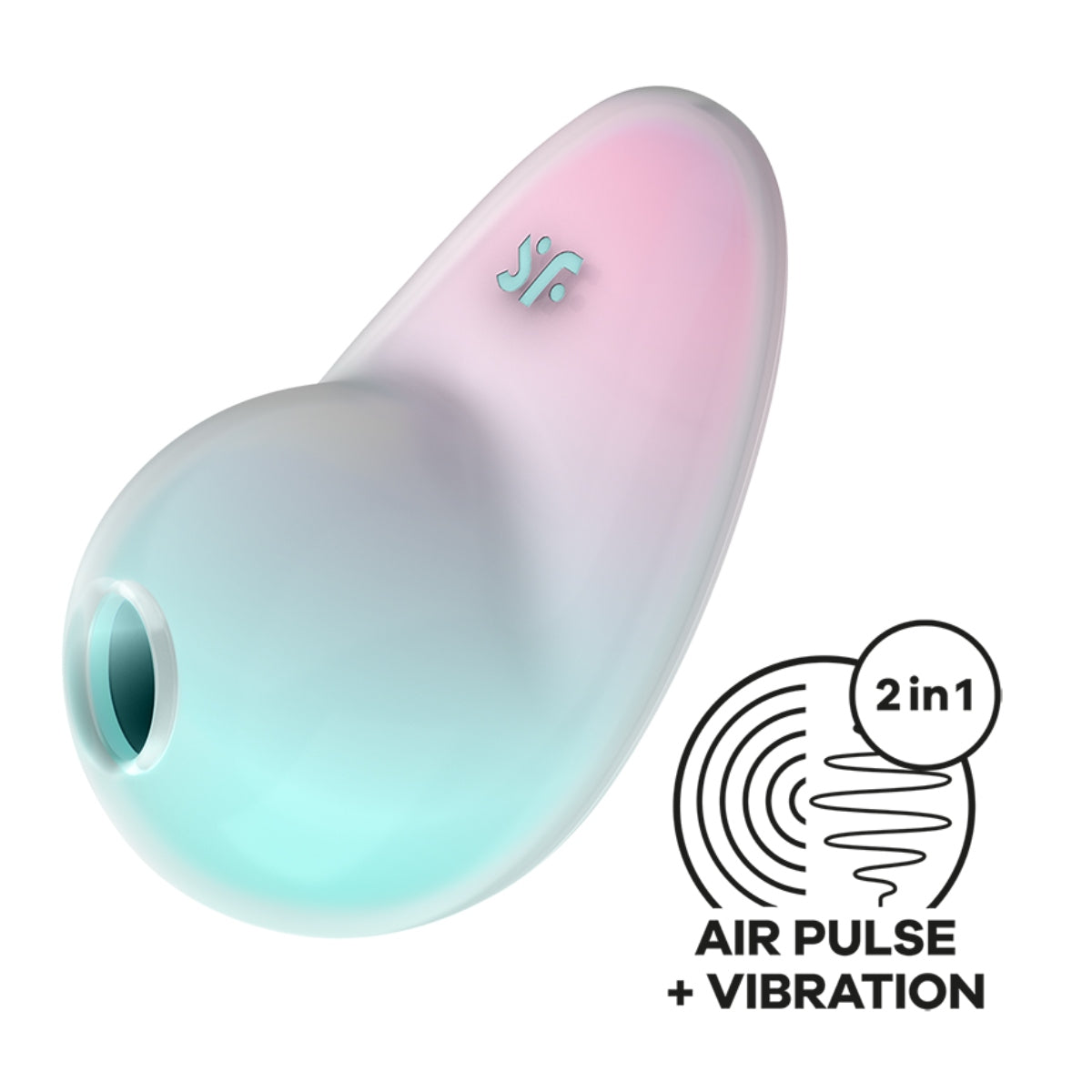 Clitoral Suction Satisfyer | Pixie Dust Touch Free Clitoral Stimulation - Mint/Pink    | Awaken My Sexuality