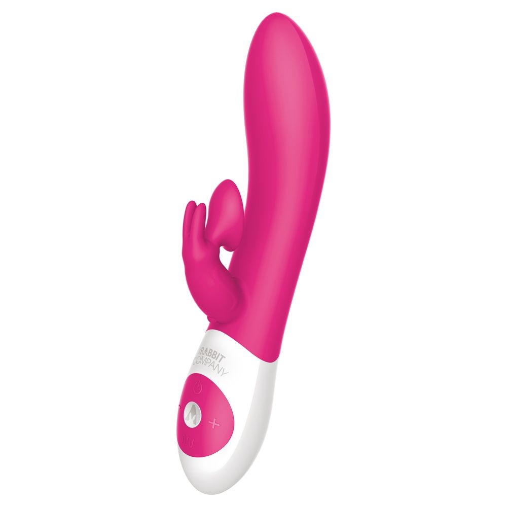 Rabbit Vibrator The Rabbit Company | Kissing Rabbit Hot Pink    | Awaken My Sexuality