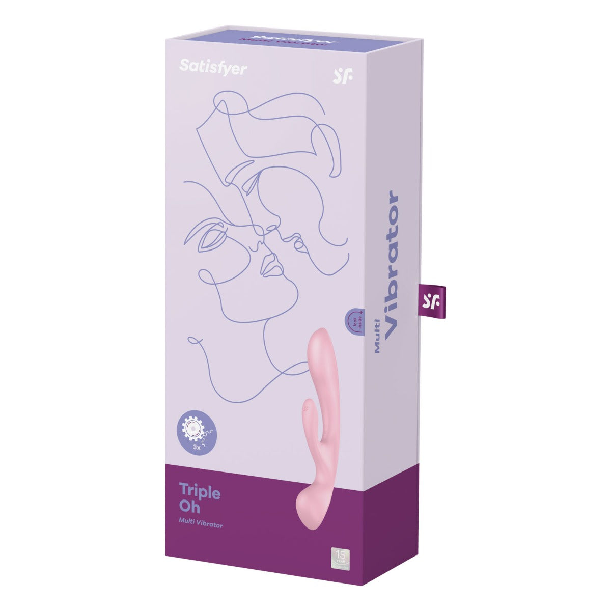 Multi Vibrator Satisfyer Triple Oh | Pink    | Awaken My Sexuality