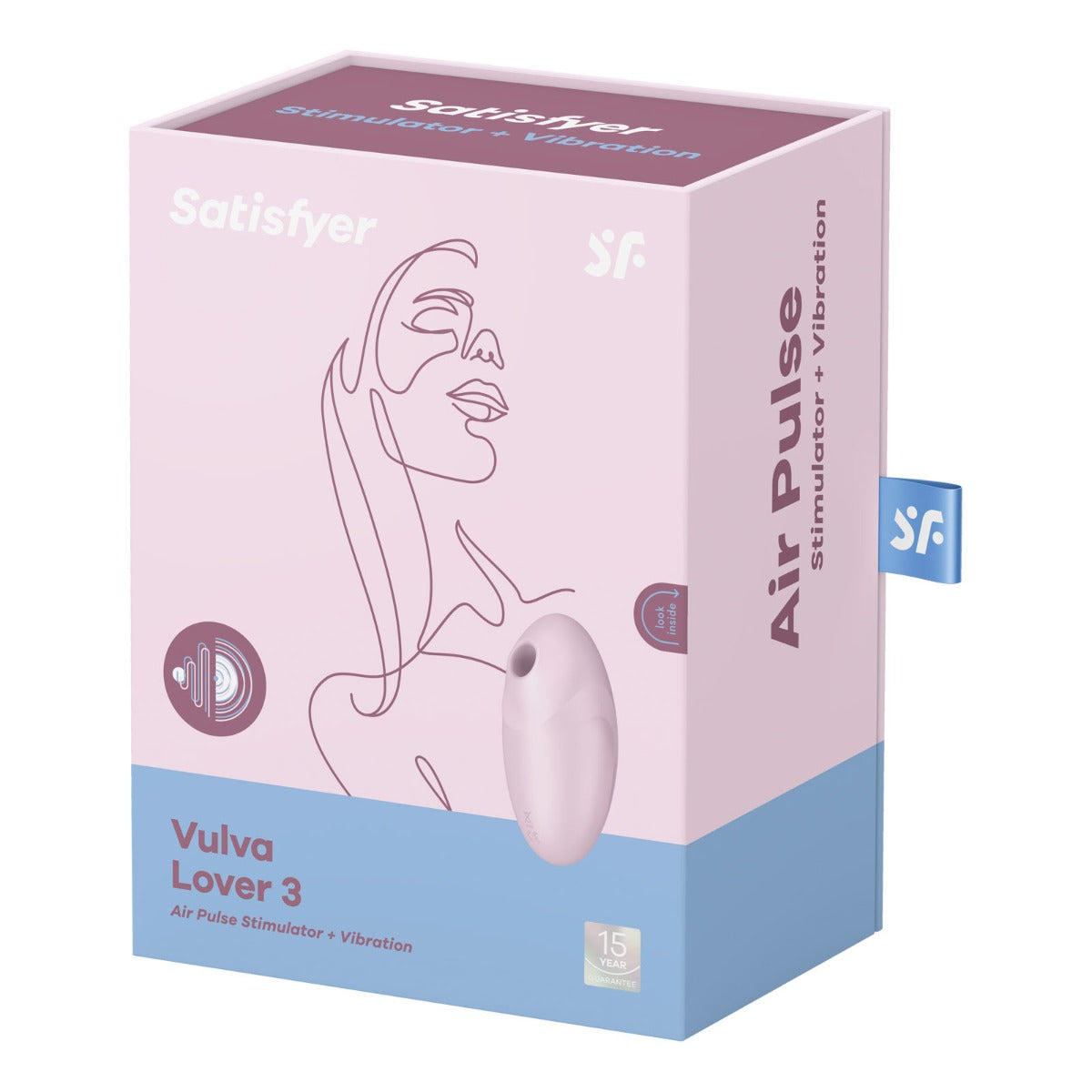 Clitoral Stimulation Satisfyer | Vulva Lover 3 - Pink    | Awaken My Sexuality