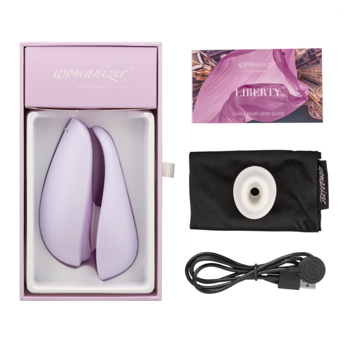 Clitoral Stimulation Womanizer Liberty | Lilac    | Awaken My Sexuality