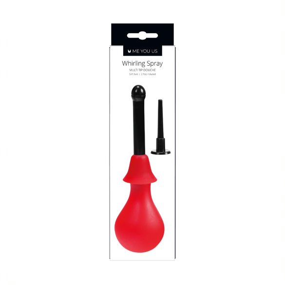 Douches Me You Us | Whirling Spray Multi Tip Douche - Red    | Awaken My Sexuality