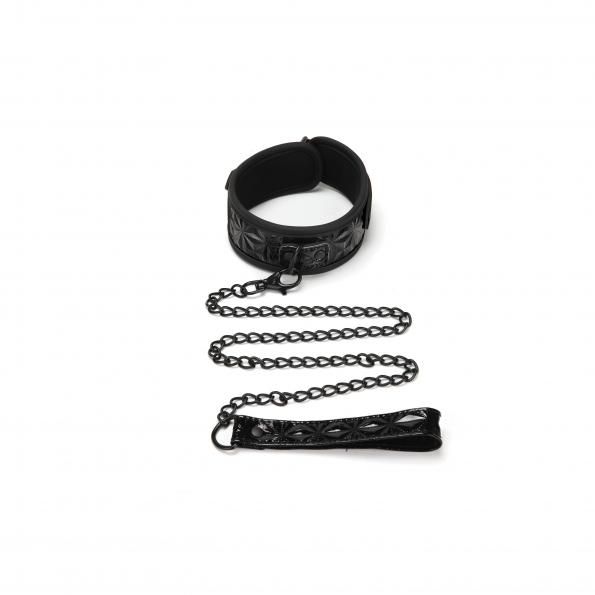 Collars And Leashes WHIPSMART | Diamond Collection Collar and Leash - Black    | Awaken My Sexuality